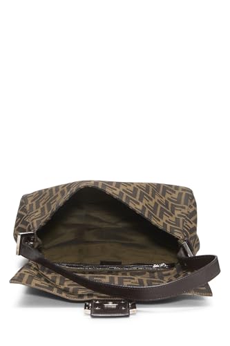Fendi, Brown Zucca Canvas Mama, Brown