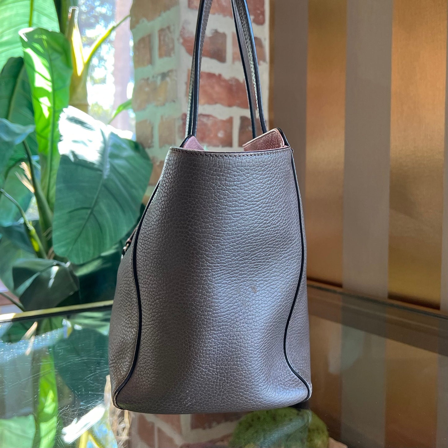 Gucci Leather Tote