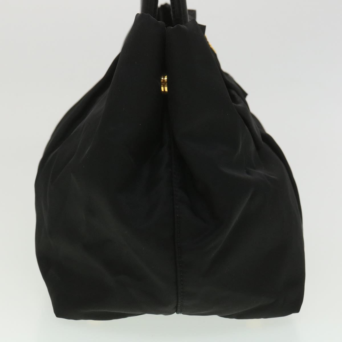 Prada Hand Bag Nylon Black
