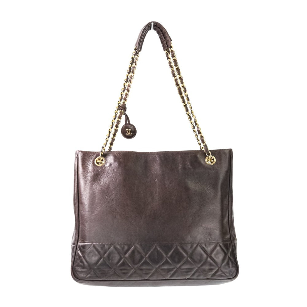 Chanel MatelassÃ© Leather Chain Shoulder Bag
