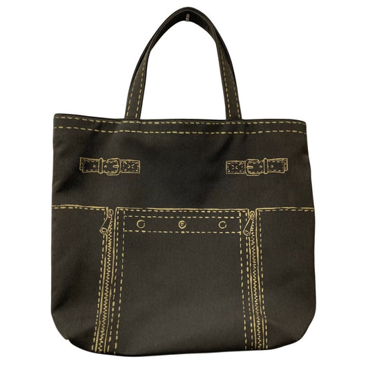 Saint Laurent Rive Gauche Canvas Tote Bag