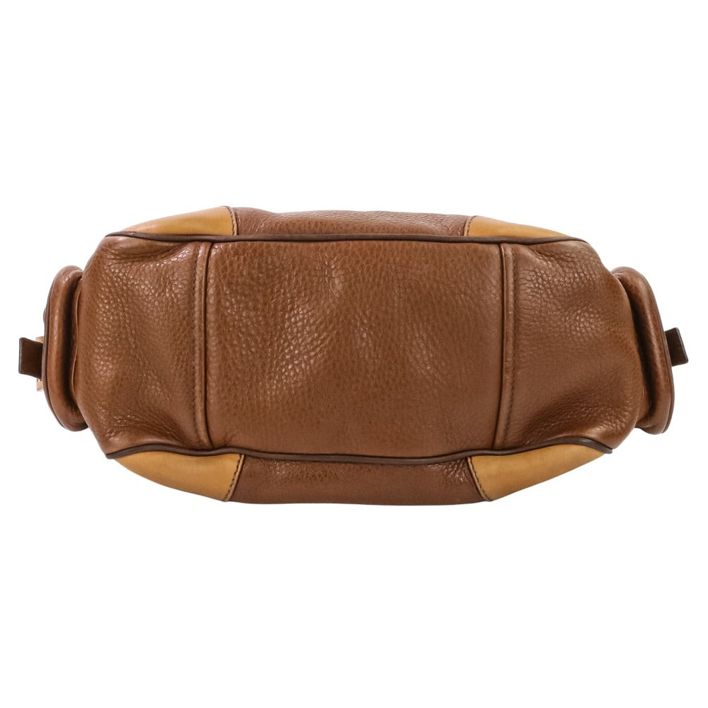 Prada VIT DAINO ROCKE Shrink Leather 2way Bag