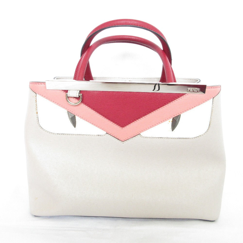 Fendi Petit 2Jours Monster Leather 2way Handbag
