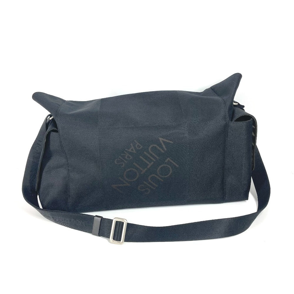 LOUIS VUITTON Shoulder Bag Damier Jean Canvas black Damier Jean Perrier unisex(Unisex)
