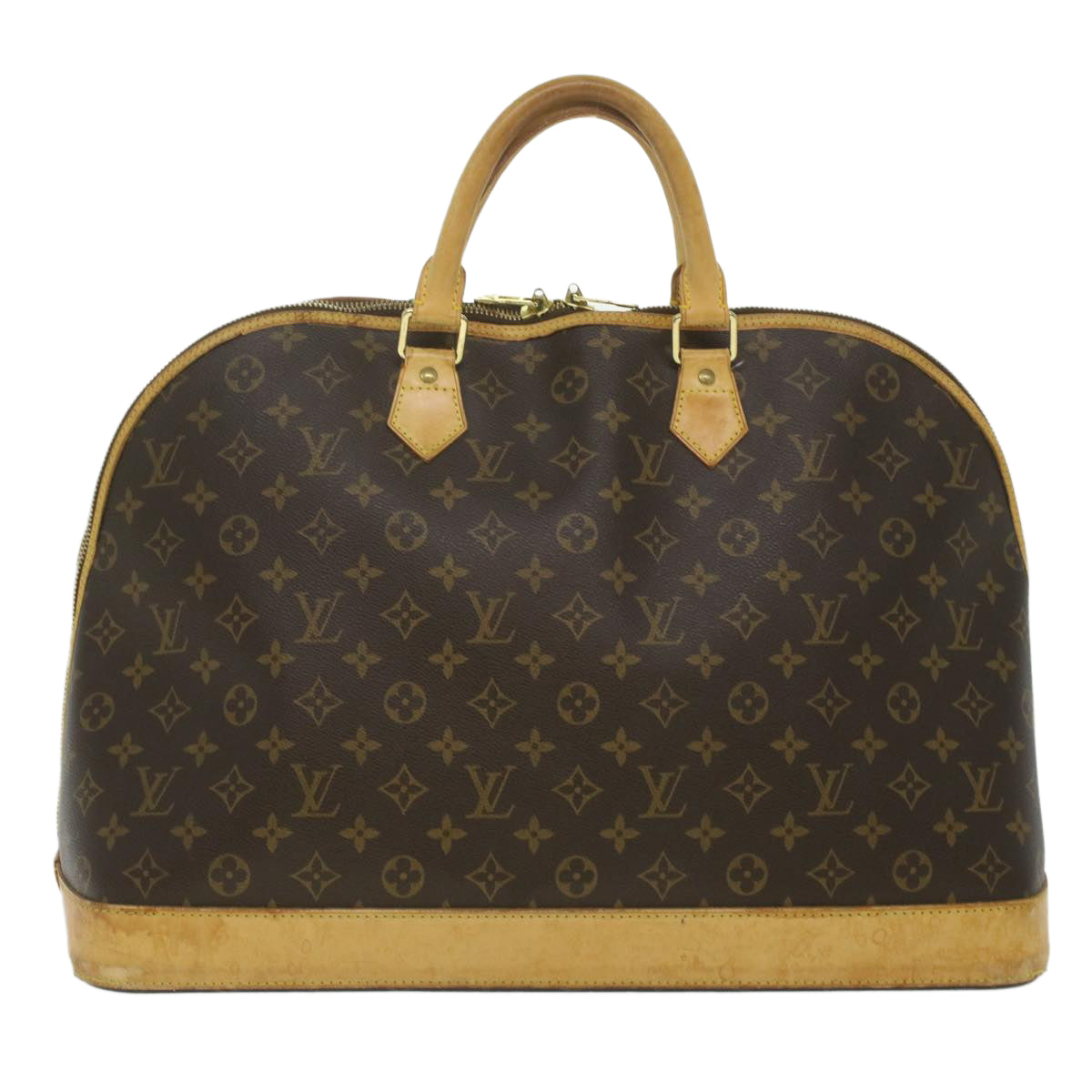 LOUIS VUITTON Monogram Alma Voyage MM Hand Bag M41446 LV Auth 36324