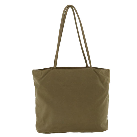 PRADA Tote Bag Nylon Brown Auth