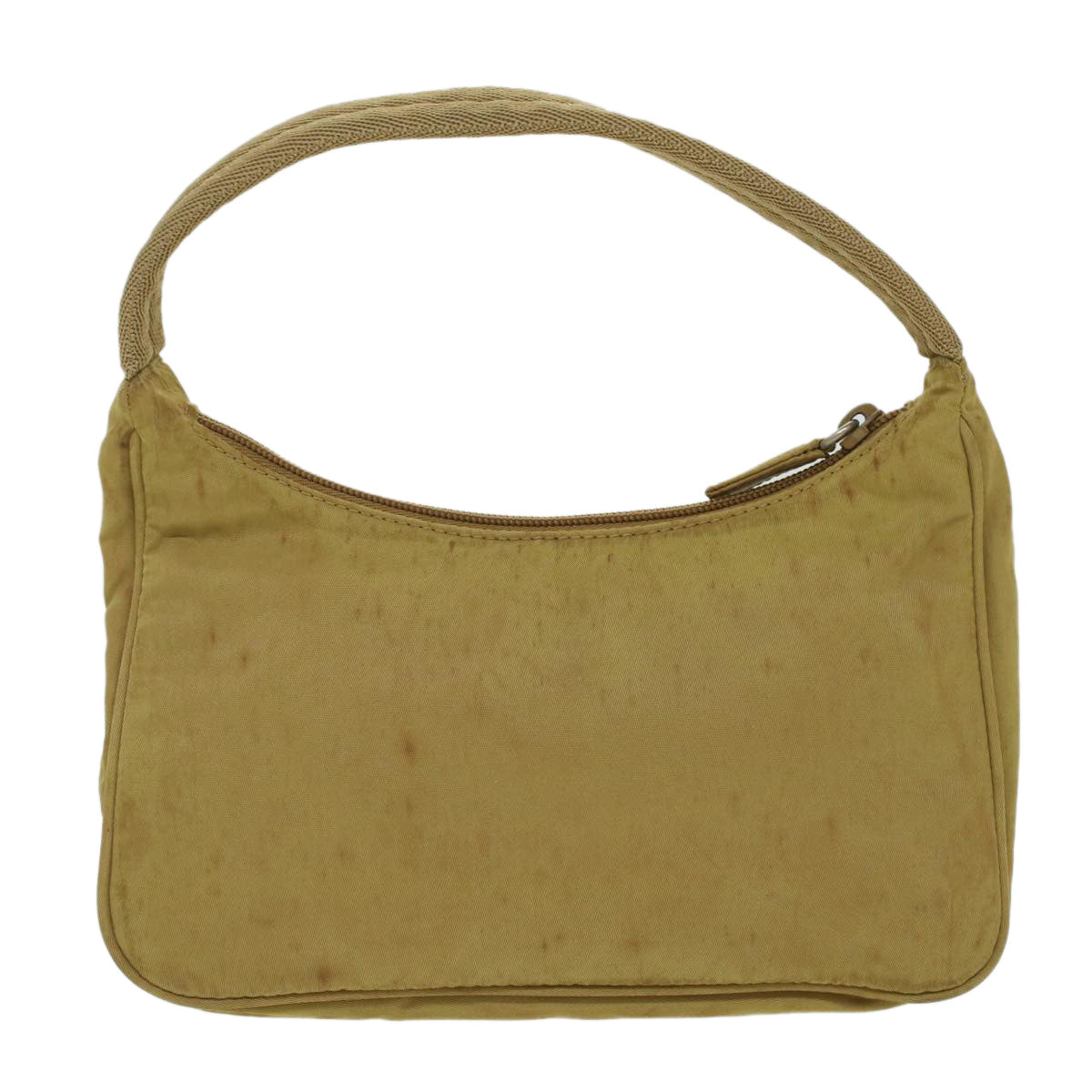 Prada Accessory Pouch Nylon Khaki Luxury Handbag