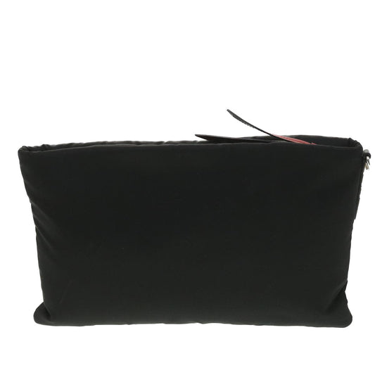 Prada Clutch Bag Nylon Black