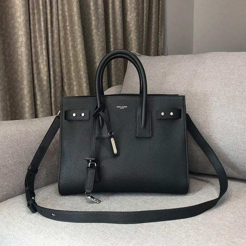 Yves Saint Laurent Sac De Jour Small Black Luxury Handbag