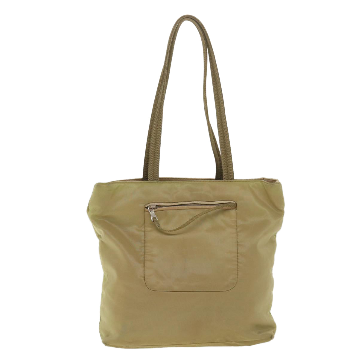Prada Shoulder Bag Nylon Khaki