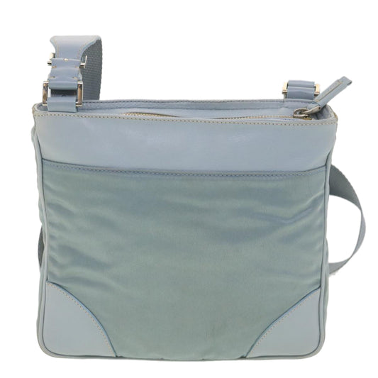 Prada Shoulder Bag Nylon Light Blue