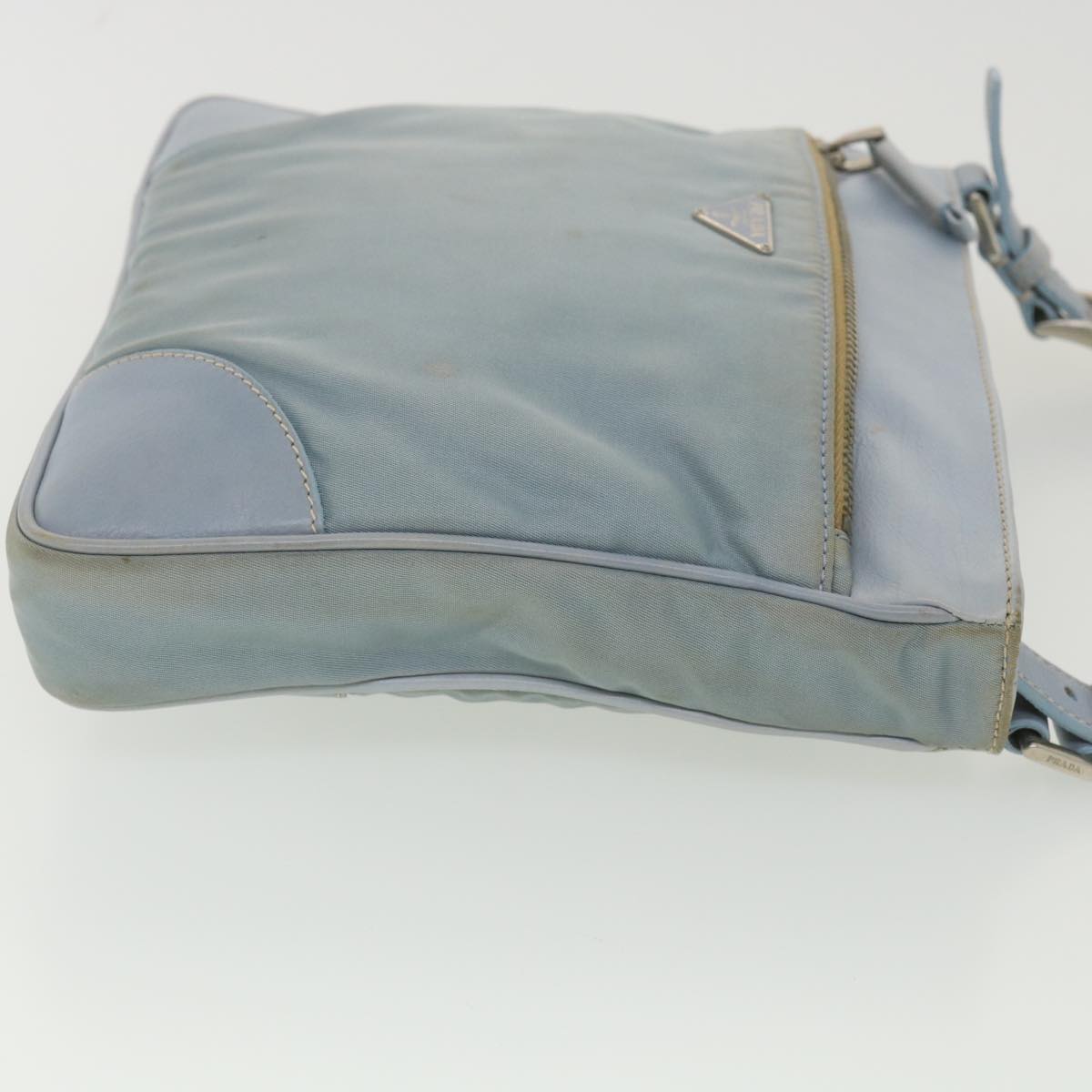 Prada Shoulder Bag Nylon Light Blue