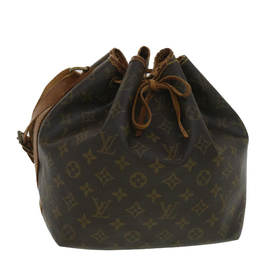 LOUIS VUITTON Monogram Petit Noe Shoulder Bag M42226 LV 38442