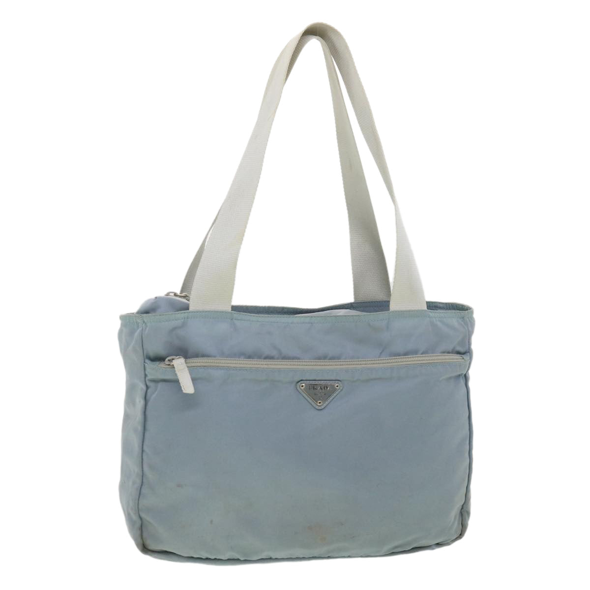 Prada Shoulder Bag Nylon Light Blue