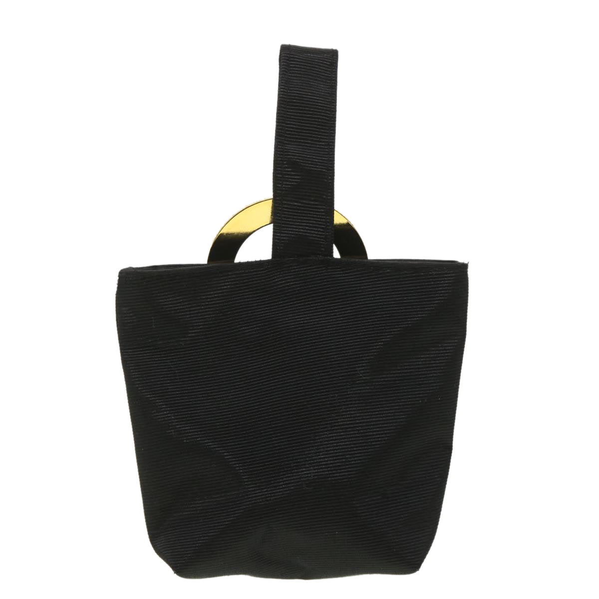 Luxury CELINE Pouch Nylon Black 38667