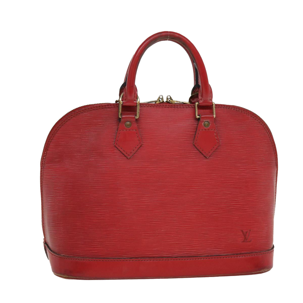 LOUIS VUITTON Epi Alma Hand Bag Red M52147 LV 38827