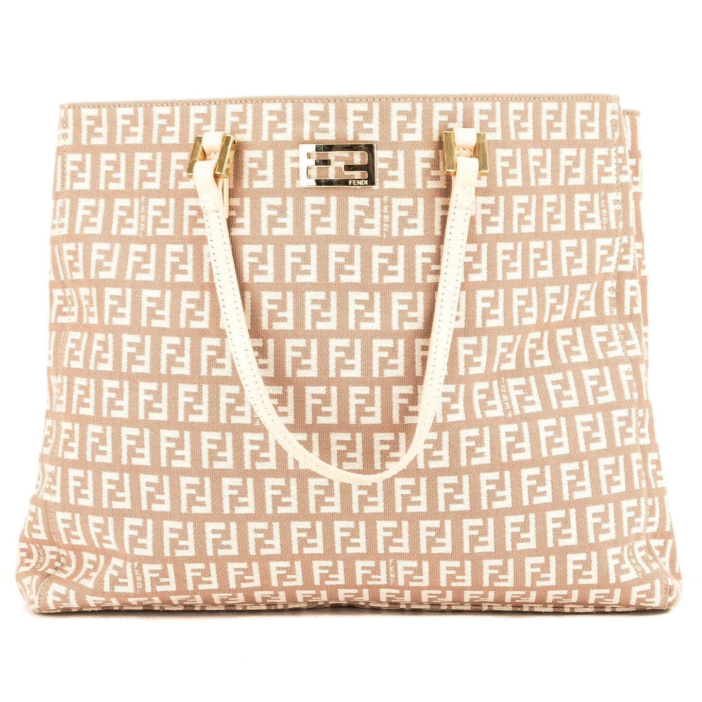 Fendi Pink Zucca Canvas Tote Bag ( )