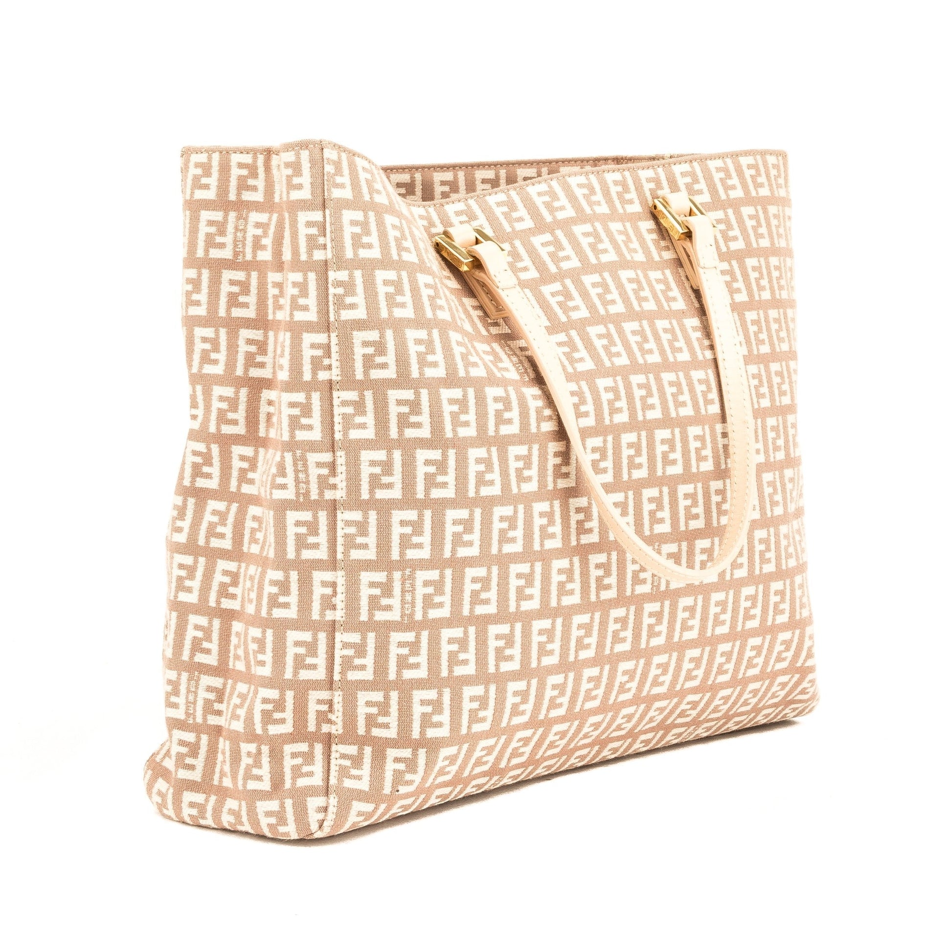 Fendi Pink Zucca Canvas Tote Bag ( )