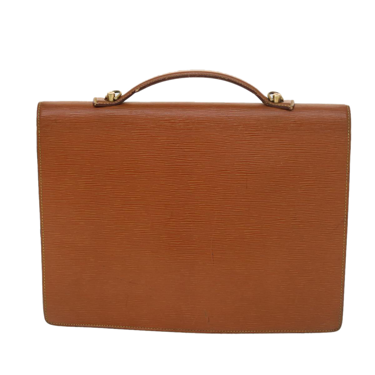LOUIS VUITTON Epi Porte Documents Bandouliere Hand Bag Brown M54468 39023