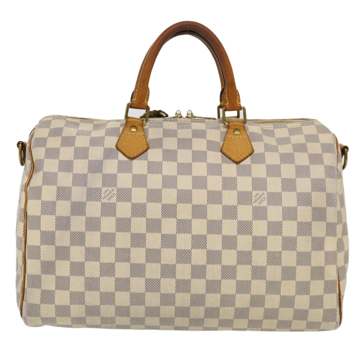 LOUIS VUITTON Damier Azur Bandouliere 35 Hand Bag N41002 LV 39036