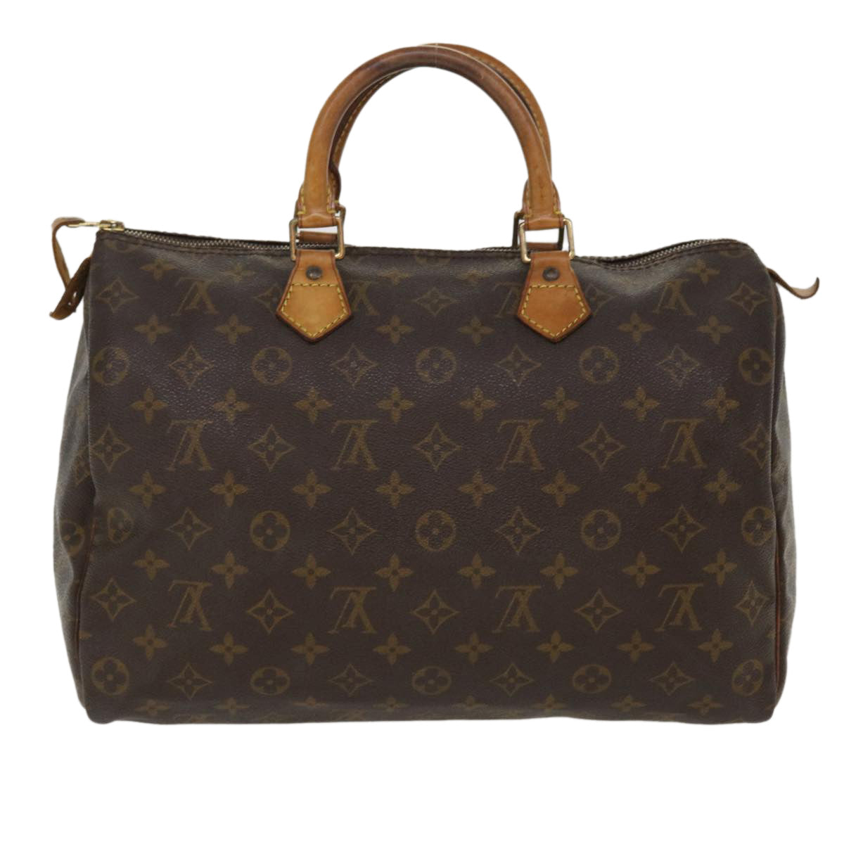 LOUIS VUITTON Monogram 35 Hand Bag M41524 LV 39209