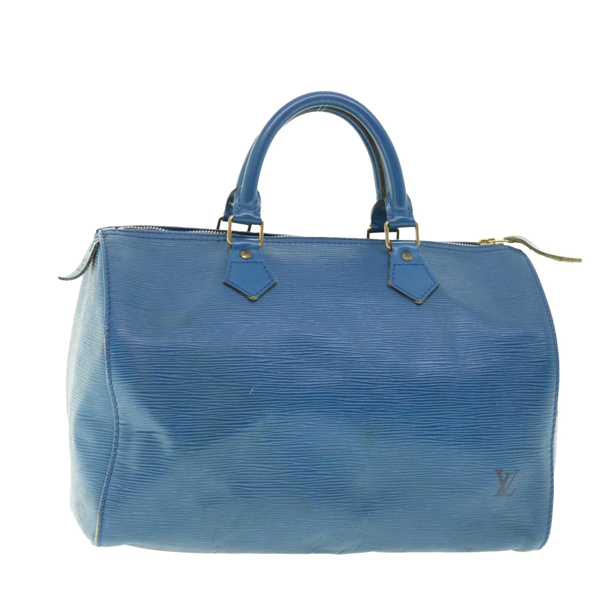 LOUIS VUITTON Epi 30 Hand Bag Toledo Blue M43005 LV 39413