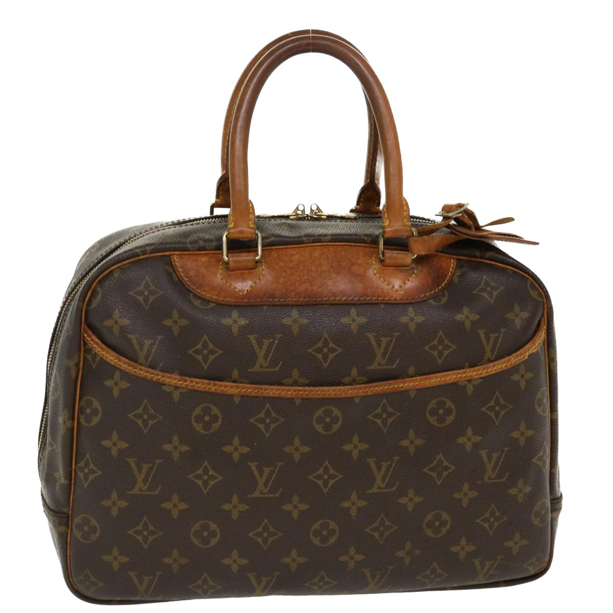 LOUIS VUITTON Monogram Deauville Hand Bag M47270 LV 39526