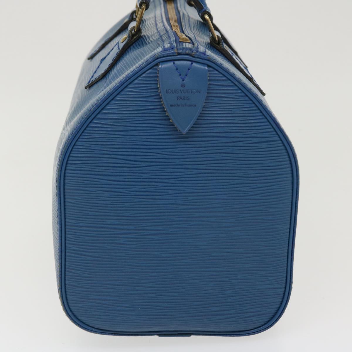 LOUIS VUITTON Epi 25 Hand Bag Toledo Blue M43015 LV 39534