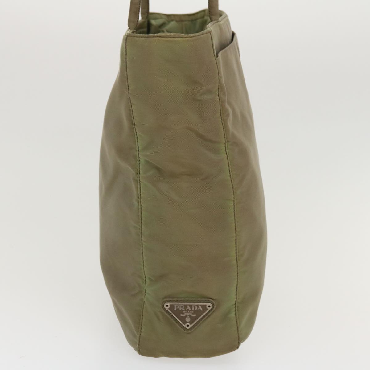 Prada Shoulder Bag Nylon Khaki