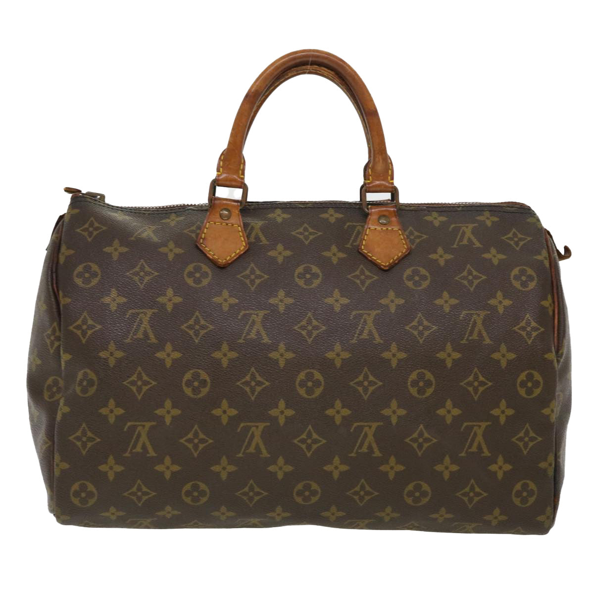 LOUIS VUITTON Monogram 35 Hand Bag M41524 LV 39714