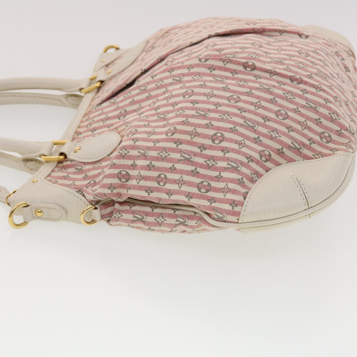 LOUIS VUITTON Monogram Mini Rin Croisette Marina Hand Bag Pink M95493 39886