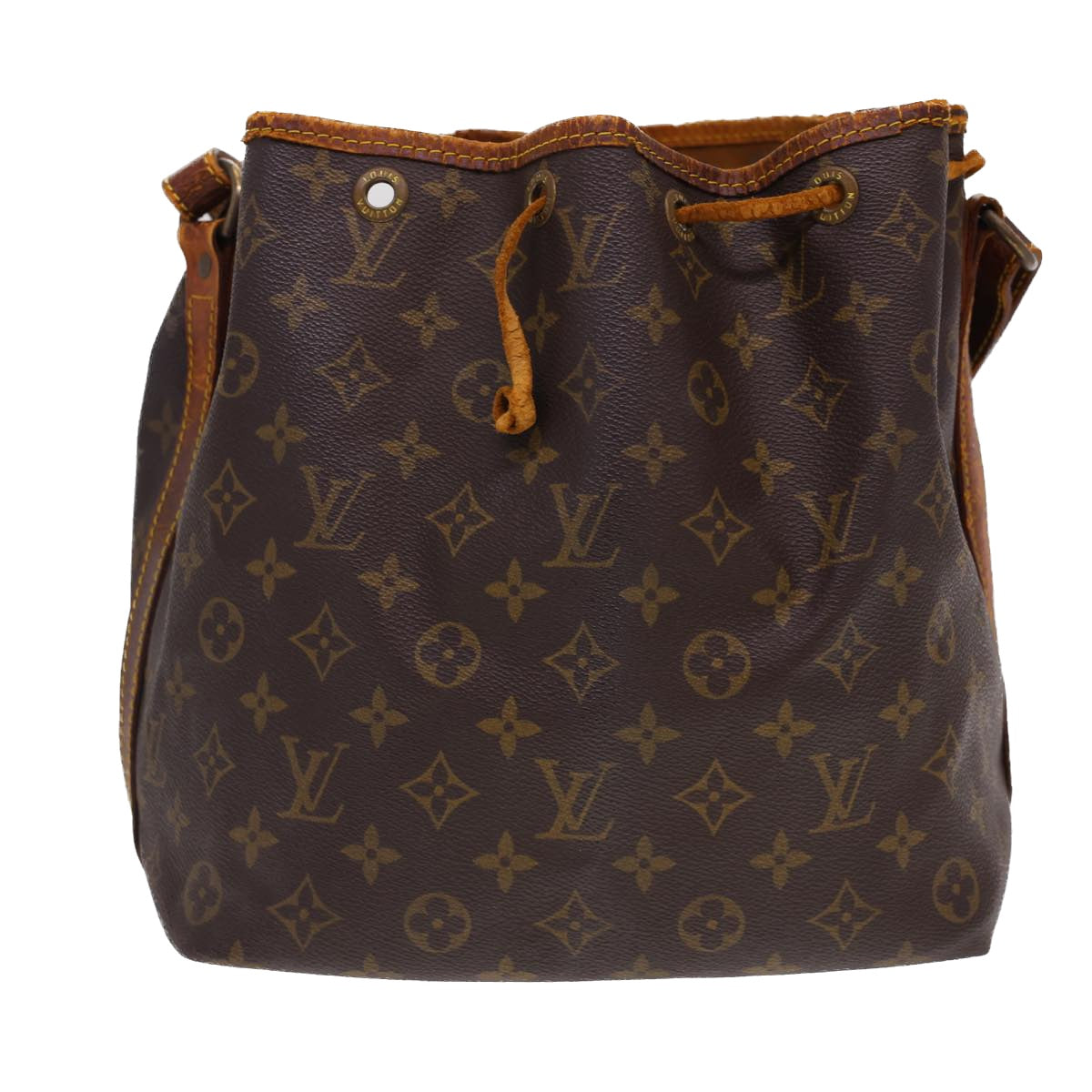 LOUIS VUITTON Monogram Petit Noe Shoulder Bag M42226 LV 39981