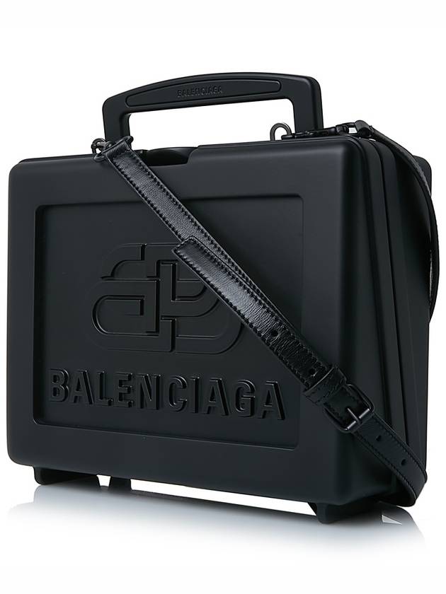 Luxury Balenciaga Trending 2026 BB Logo Top Handle Tote Bag Black