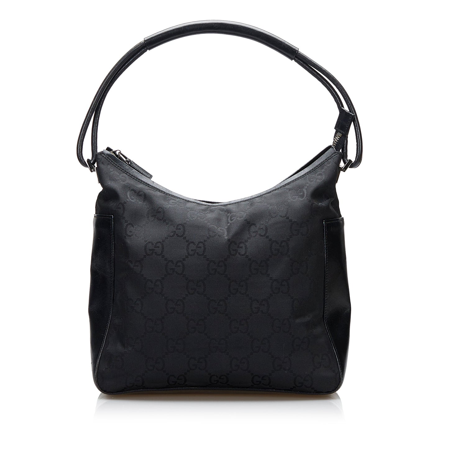 Gucci Leather Canvas Shoulder Bag