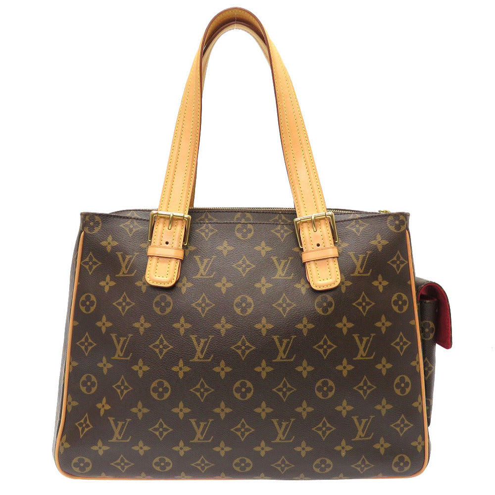 LOUIS VUITTON Handbag Monogram canvas Brown Monogram Multiply Cite Women