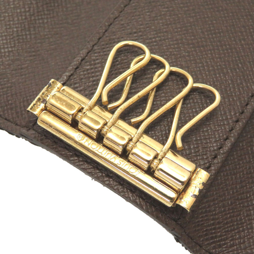 LOUIS VUITTON Key case Key holder Damier canvas Brown Damier Multicles4 Women(Unisex)