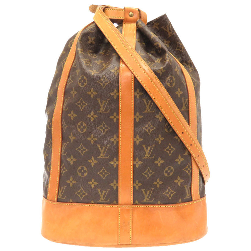 LOUIS VUITTON Shoulder Bag Monogram canvas Brown Monogram RandonneeGM Women