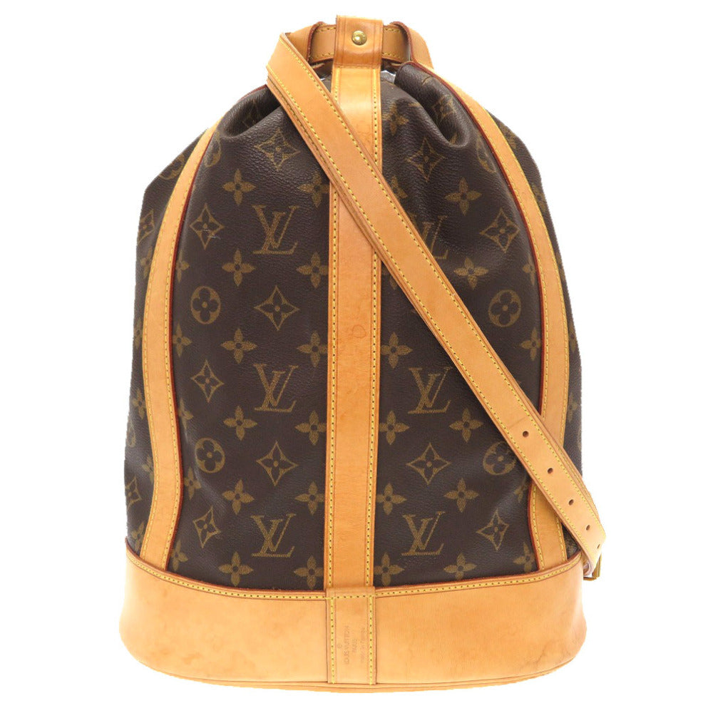 LOUIS VUITTON Shoulder Bag Monogram canvas Brown Monogram RandonneePM unisex(Unisex)