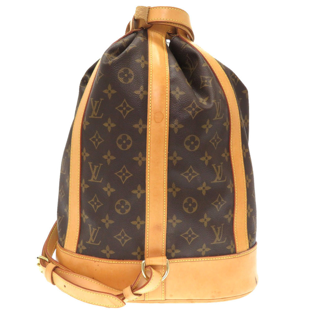 LOUIS VUITTON Shoulder Bag Monogram canvas Brown Monogram RandonneePM unisex(Unisex)