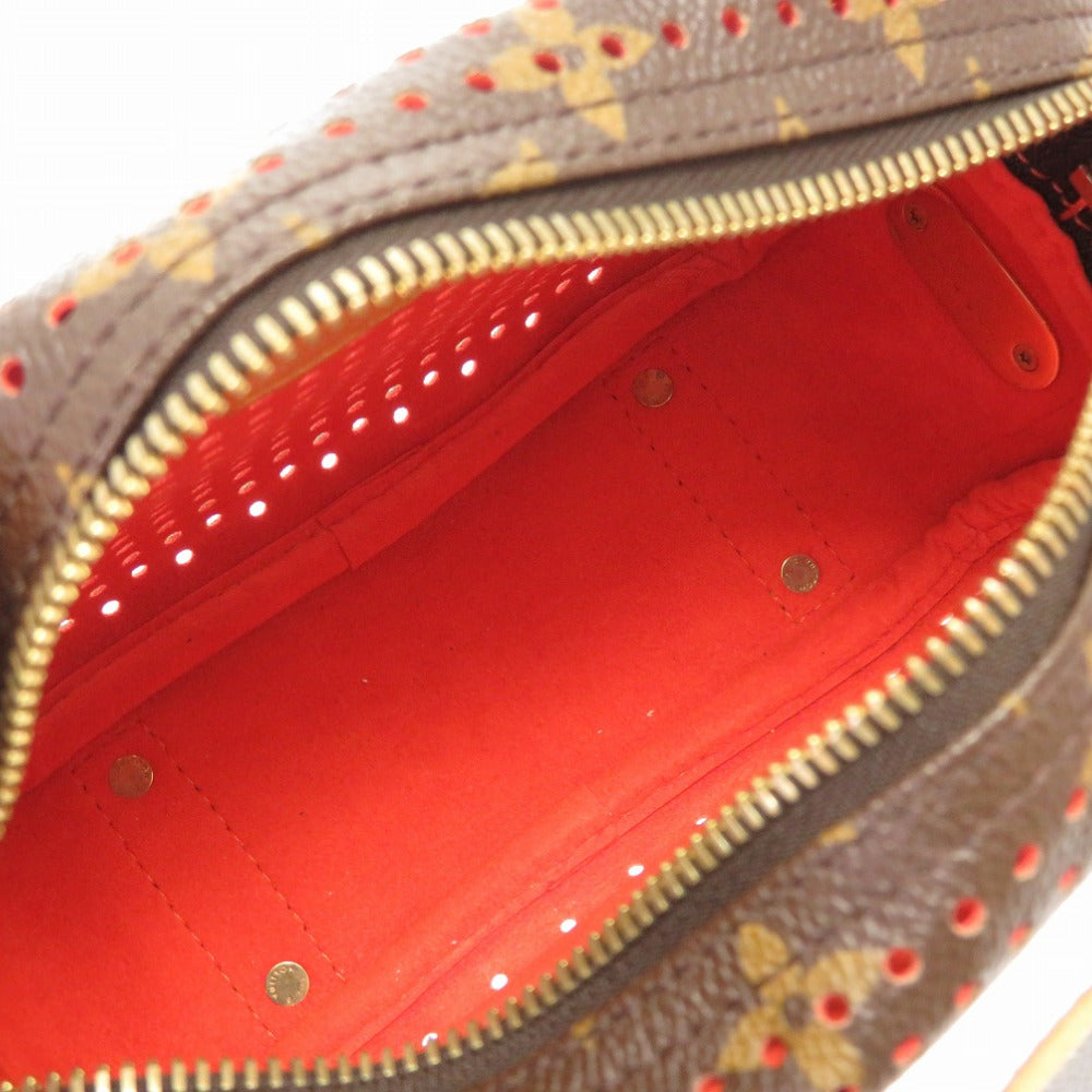 LOUIS VUITTON Shoulder Bag Monogram Perfo Orange Monogram Perfo Mini Trocadero Women