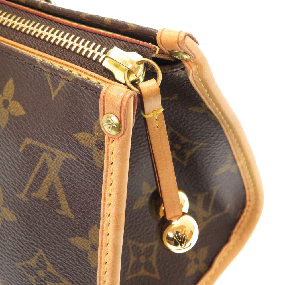 LOUIS VUITTON Handbag M40009 Monogram canvas Brown Monogram Popan cool Women