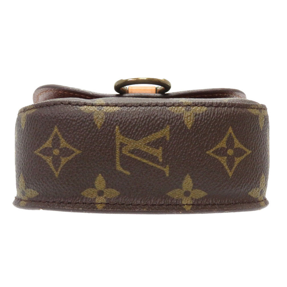 LOUIS VUITTON Shoulder Bag Monogram canvas Brown Monogram Mini-mini Saint-Cloud Women