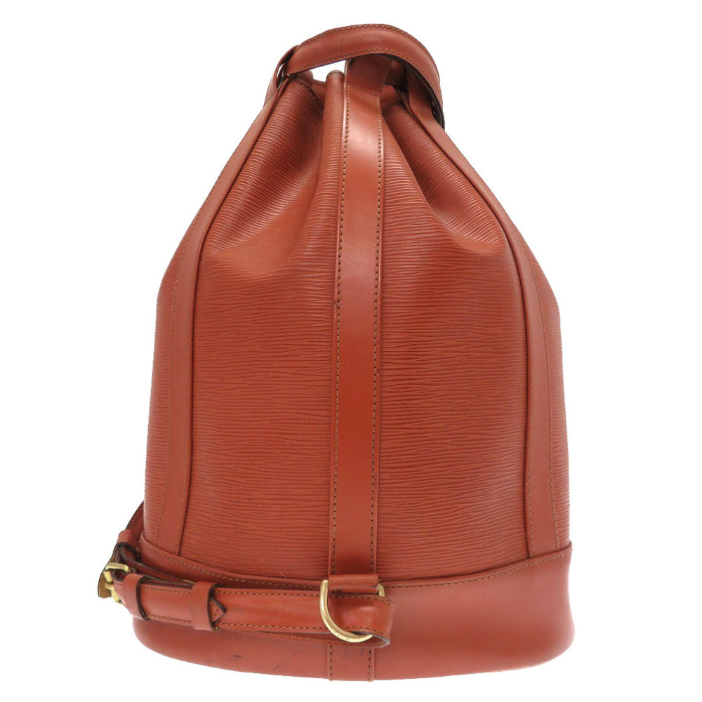 LOUIS VUITTON Shoulder Bag Epi Leather Kenya Brown Epi RandonneePM Women(Unisex)