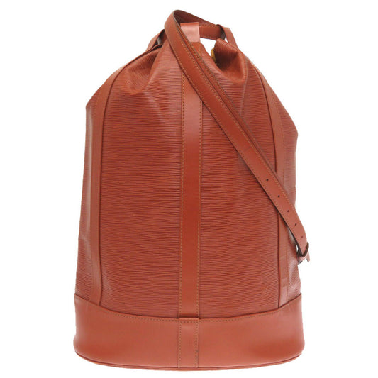 LOUIS VUITTON Shoulder Bag Epi Leather Kenya Brown Epi RandonneeGM Women(Unisex)