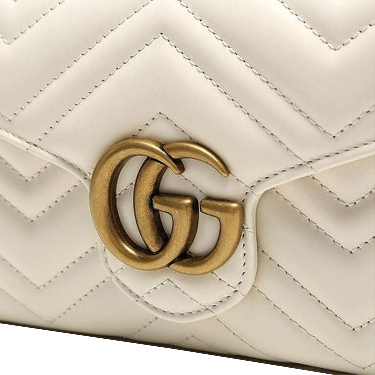 Gucci Chain Leather Shoulder Bag