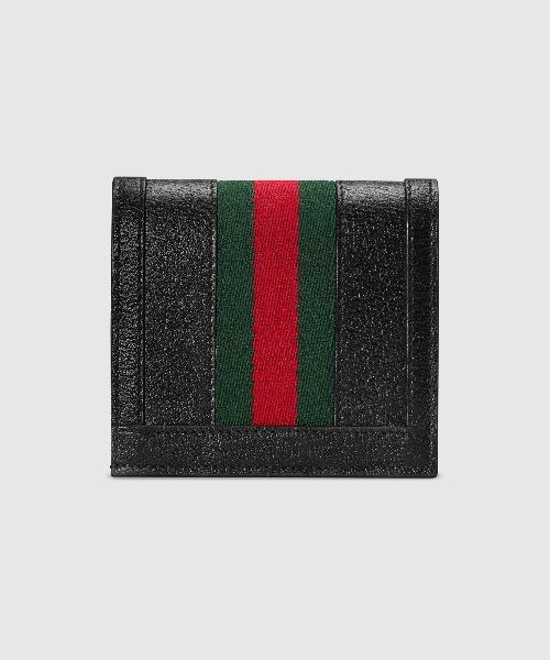 Gucci Ophidia Leather Case Wallet Black