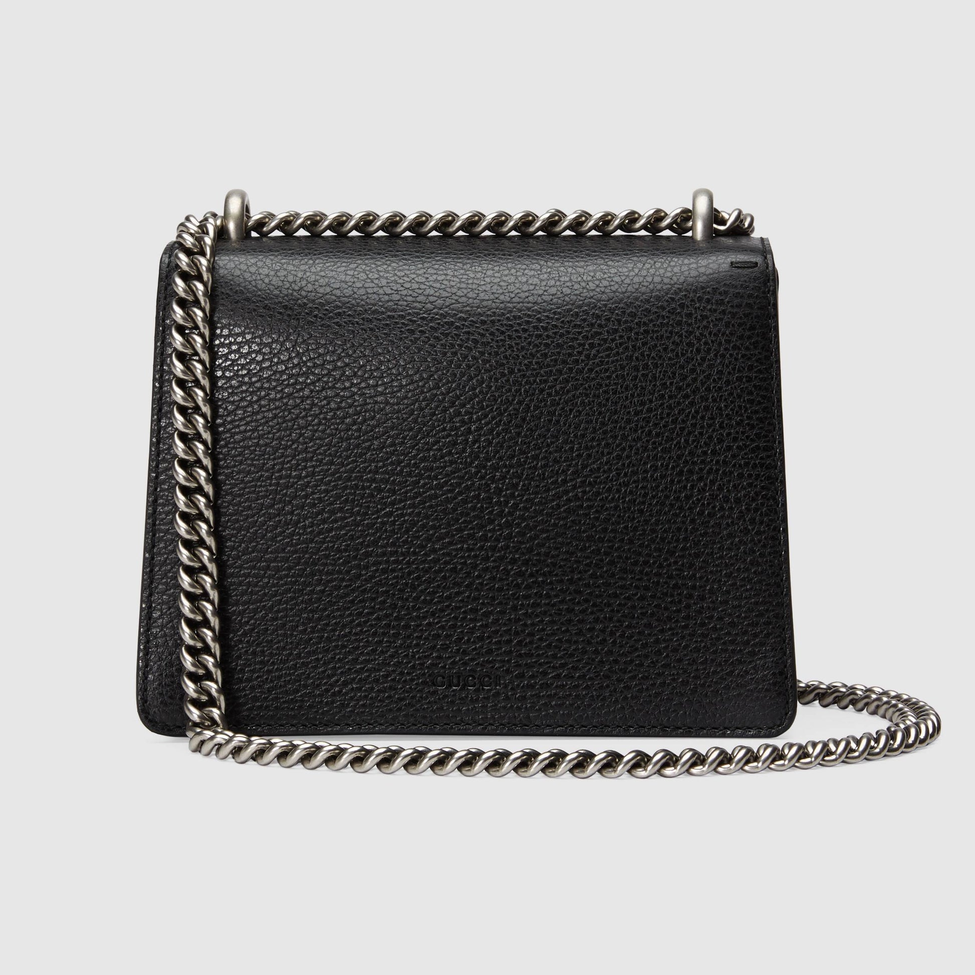 Gucci Monogram Chain Leather Crossbody