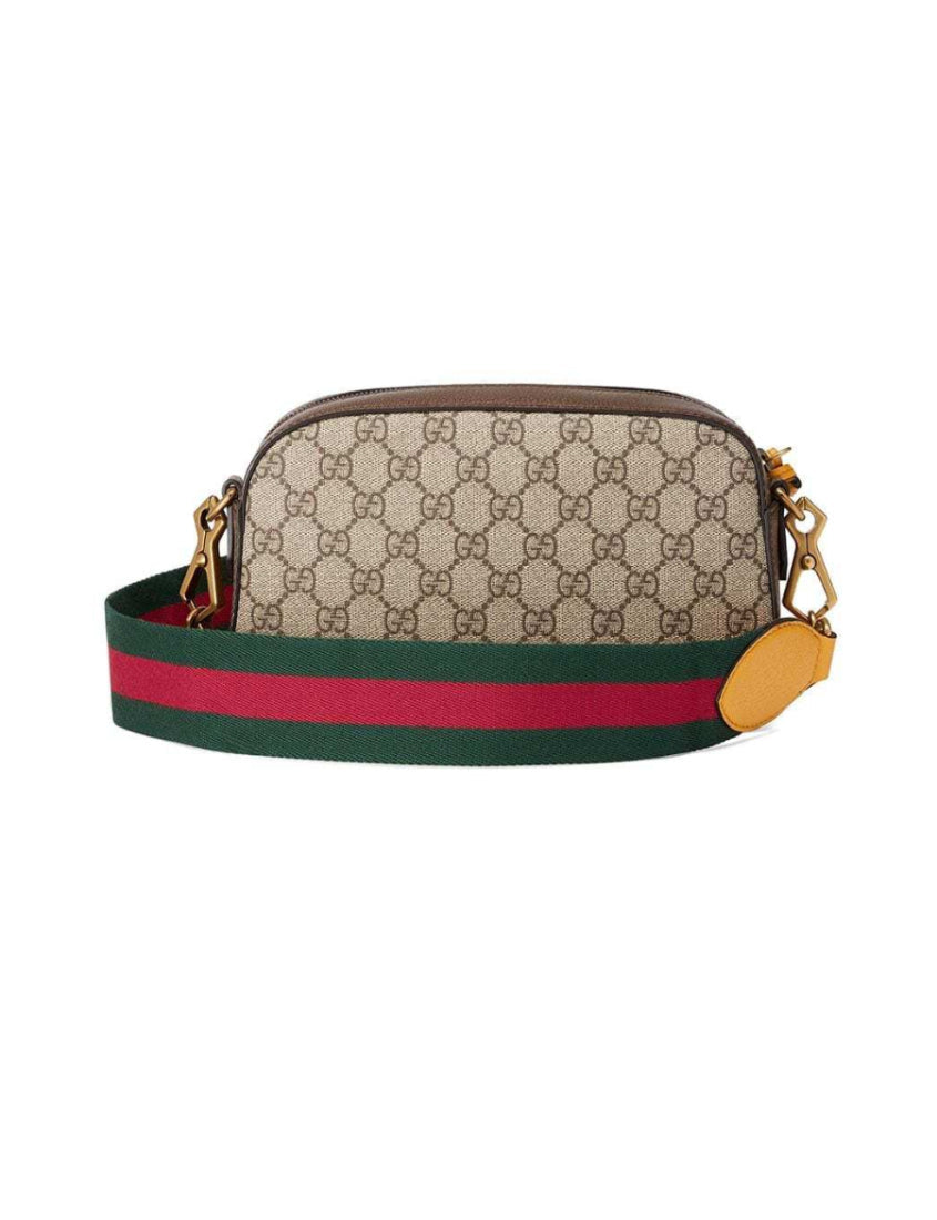 Gucci Leather Canvas Crossbody Style 18
