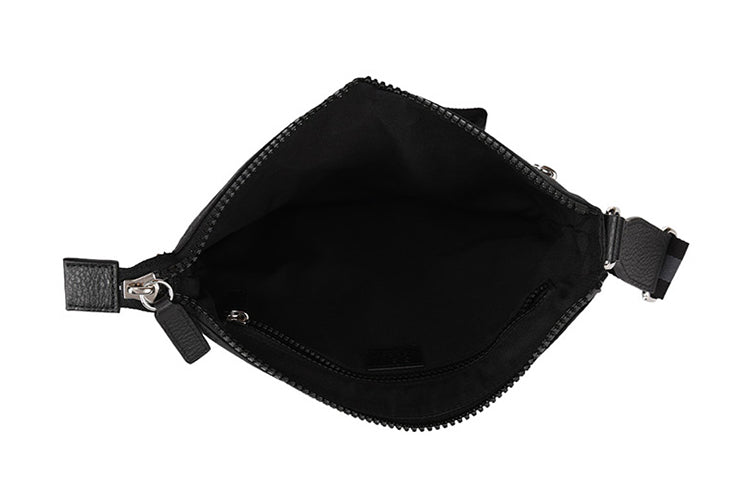 Gucci Nylon Leather Shoulder Bag