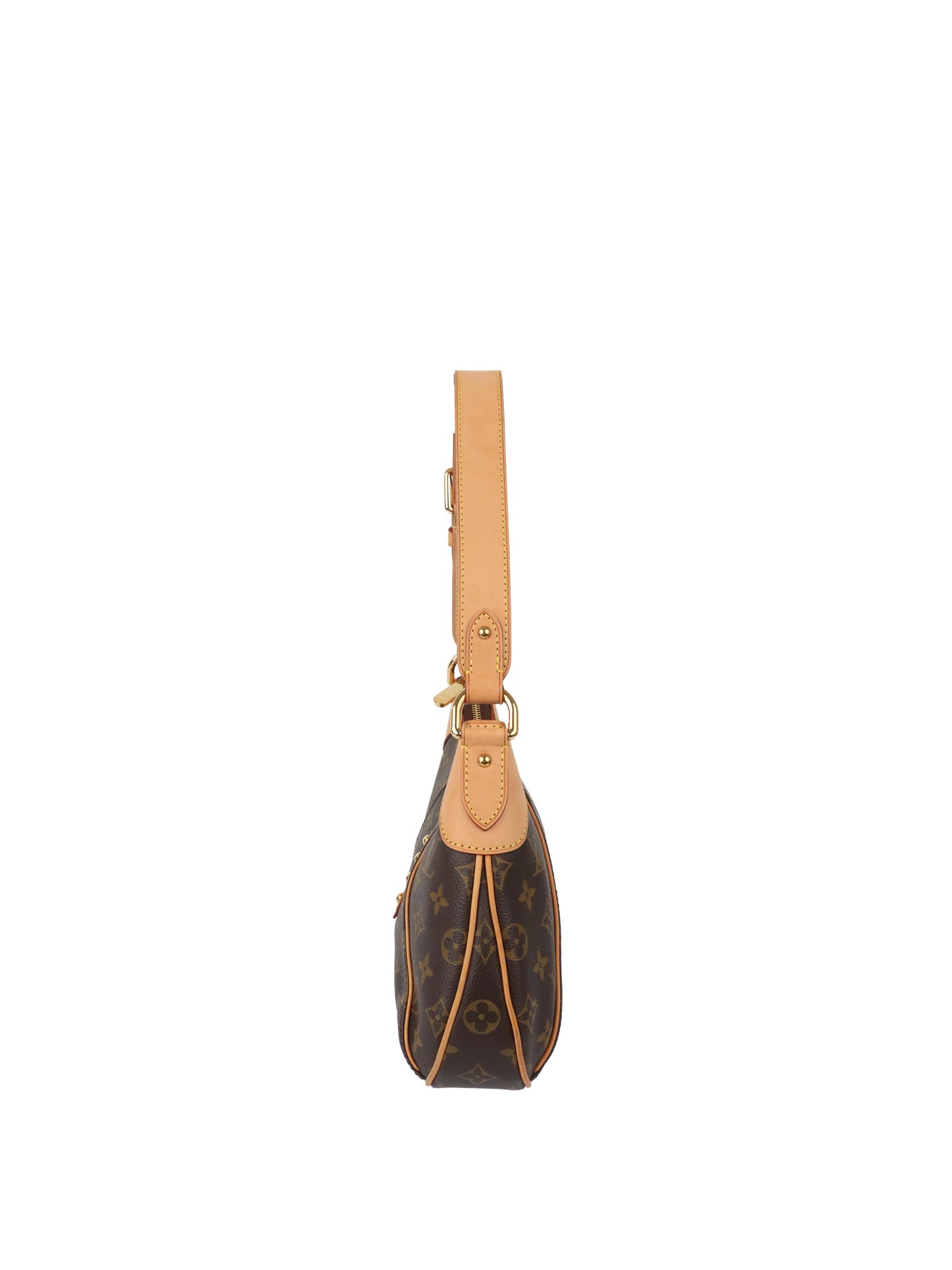 Louis Vuitton Brown Monogram Thames PM Bag.